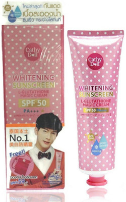 

Cathy Doll Whitening Sunscreen L-Glutathione Magic Cream(138 ml)