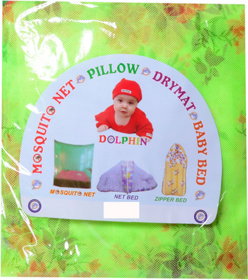 Dolphin52 Cotton Adults Washable printed mosquito net Mosquito Net(Multicolor, Bed Box)