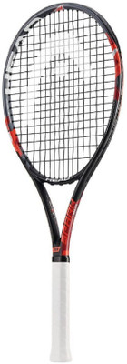 

Head Mx Spark Tour Red and Black Multicolor Strung Tennis Racquet(G4 - 4 1/2 Inches, 280 g)