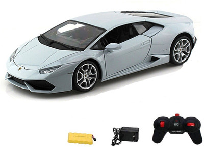 

Jaibros Speed storm White Lamborghini radio control model car scale 1:18(White)