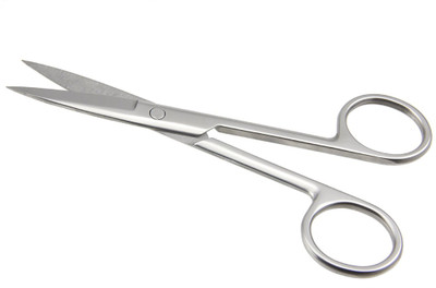 Majik Nose Hair Eyebrow Scissors Makeup Tool Scissors(Set of 1, White)