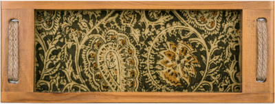 

Kalamkari Bowl Spoon Tray Serving Set(Pack of 1)