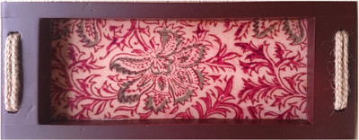 

Kalamkari Bowl Spoon Tray Serving Set(Pack of 1)