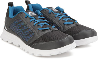 

REEBOK RUN STORMER Running Shoes For Men(Black, Blue, Coal/cycle blue/metsil/wh