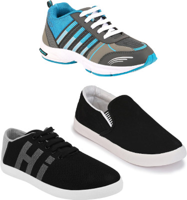 

Chevit Men's Trio Pack Of 3 Sports Outdoors For Men(Multicolor