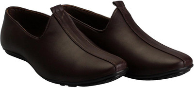 

FAUSTO Stylish Mojaris For Men(Brown
