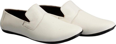 

FAUSTO Trendy Corporate Casuals For Men(White
