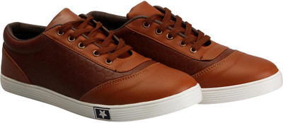 

FAUSTO Trendy Sneakers For Men(Tan