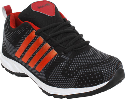 

Arexon BS61BK-RD- Running Shoes For Men(Black