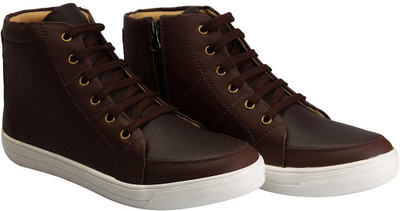 

FAUSTO Trendy Sneakers For Men(Brown