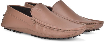 

United Colors of Benetton Loafers For Men(Tan, 905