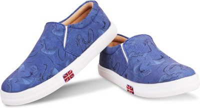 

krafter Loafers For Women(Blue