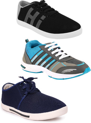 

Chevit Men's Trio Pack Of 3 Sports Outdoors For Men(Multicolor
