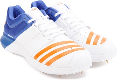 

ADIDAS ADIPOWER VECTOR Cricket Shoes For Men(Multicolor, Ftwwht/borang/blue