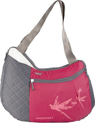 

Wildcraft Men & Women Casual Pink Nylon Sling Bag