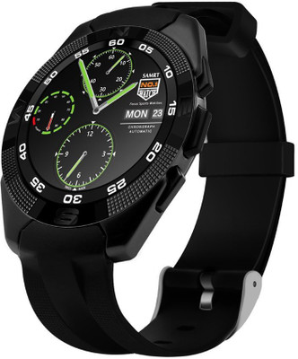 

ESTAR Bluetooth Smartwatch Compatible With Acer Allegro Black Smartwatch(Black Strap Free Size)
