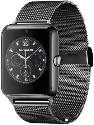 

ESTAR Bluetooth Smartwatch Compatible With Acer Allegro Black Smartwatch(Black Strap Free Size)