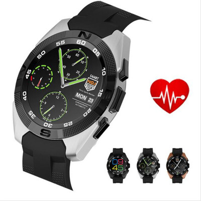

ESTAR Bluetooth Smartwatch Compatible With Acer Allegro Silver Smartwatch(Black Strap Free Size)