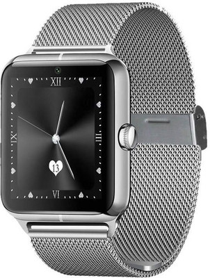 

ESTAR Bluetooth Smartwatch Compatible With Acer Allegro Silver Smartwatch(Silver Strap Free Size)