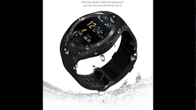 

ESTAR Bluetooth Smartwatch Compatible With Acer Allegro Black Smartwatch(Black Strap Free Size)