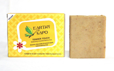 

Earthy Sapo Tender Touch Moisturizing Unscented Bathing Soap(100 g)