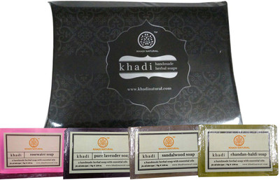 

Khadi Handmade Soap Selection Pack(300 g)