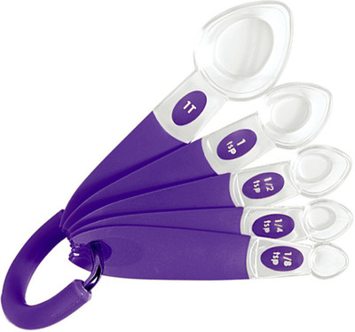 

Wilton Scoop-It Plastic Measuring Spoon Set(Pack of 5)