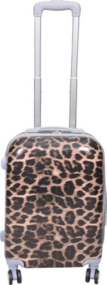

PRAGEE EXCLUSIVE STYLISH PRINTED CHECK IN TROLLEY BAG Cabin Luggage -  inch(Multicolor