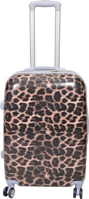 

PRAGEE POLYCARBONATE PRINTED  INCH SUITCASE ( HARD SHELL) Check-in Luggage -  inch(Multicolor