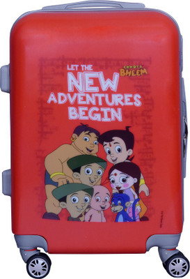 

Fortune Chhota Bheem New Adventure Begin set of  Inch Luggage trolley Bag Cabin Luggage -  inch(Multicolor