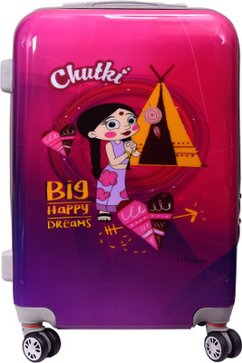 

Fortune Chhoota Bheem Chutki Big happy Dreams set of  Inch Luggage trolley Bag Cabin Luggage -  inch(Multicolor