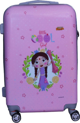

Fortune Chhota Bheem Chutki Littile Cool Girl set of 22Inch Luggage trolley Bag Cabin Luggage -  inch(Multicolor