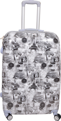 

pragee PRAGEE EXCLUSIVE STYLISH  INCHES PRINTED CHECK INN SUITCASE Check-in Luggage -  inch(Multicolor