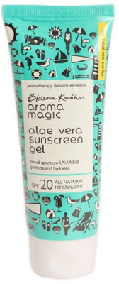 

Aroma Magic Aloevera Sunscreen Gel - SPF 20 PA+(50 ml)