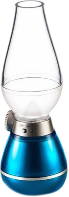 

Junaldo Led Nightlight Nostalgic Chimini, Blow To On & Off, 3 Step Dimming, Night Lamp(72 cm, Pink)