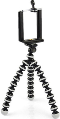 

ReTrack Adjustable Mini Octopus Mobile Bracket And Tripod(Black, Supports Up to 500 g)