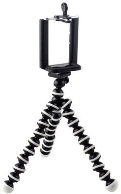 

ReTrack Mini Octopus Adjustable Mobile Phone Camera Stand Clip Bracket Holder And Tripod(Black, Supports Up to 500 g)