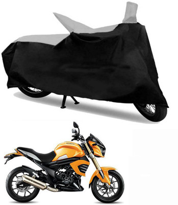 

Ak Kart Two Wheeler Cover for Mahindra(Mojo, Black, Silver)