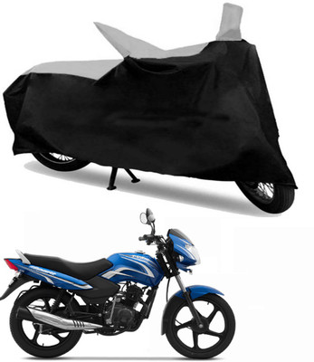 

Ak Kart Two Wheeler Cover for TVS(Sport, Black, Silver)