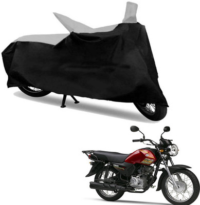 

Ak Kart Two Wheeler Cover for Yamaha(Crux, Black, Silver)