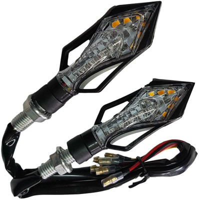 

Capeshoppers Front, Side, Rear LED Indicator Light for Universal For Bike Universal For Bike(White)