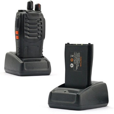 

Mobspy 2pcs Mobspy-888s 15 WWTT0125 Walkie Talkie(Black)