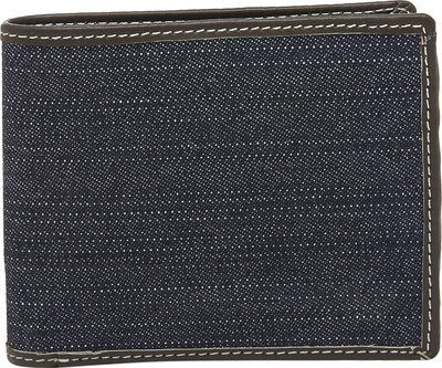 

Mboss Men Blue Artificial Leather Wallet(8 Card Slots)