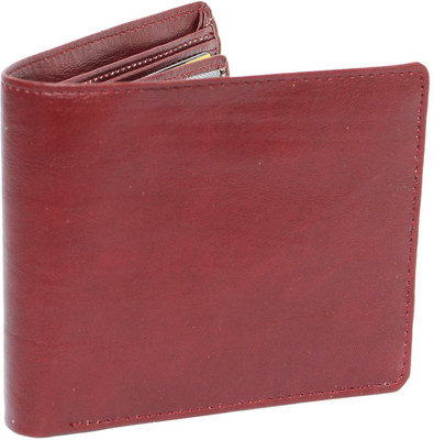 

Bagaholics Men Maroon Artificial Leather Wallet(2 Card Slots)