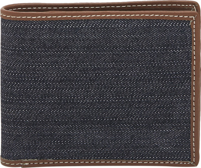 

Mboss Men Blue Artificial Leather Wallet(8 Card Slots)