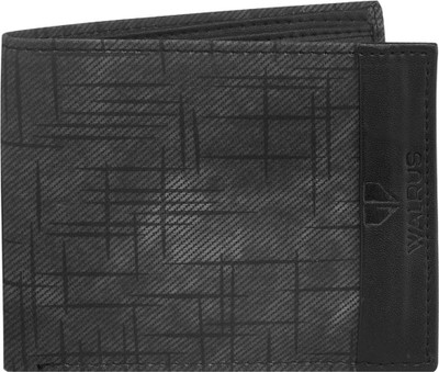 

Walrus Men Black Artificial Leather Wallet(8 Card Slots)