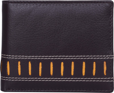 

leatherstile Men Brown Genuine Leather Wallet(6 Card Slots)