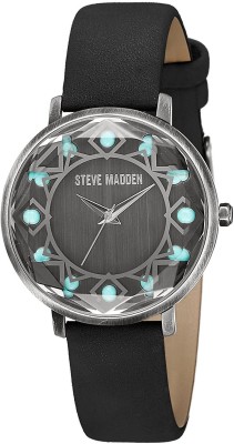 Steve Madden SMW058AS-BK SMW058 Watch  - For Women   Watches  (Steve Madden)
