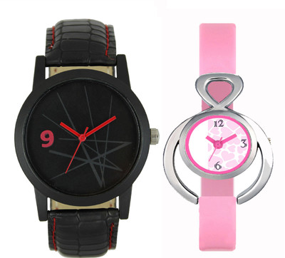 

SRK ENTERPRISE Couple Wrist Watch With Stylish And Designer Printed Dial Fast Selling L_V078 Watch - For Men & Women