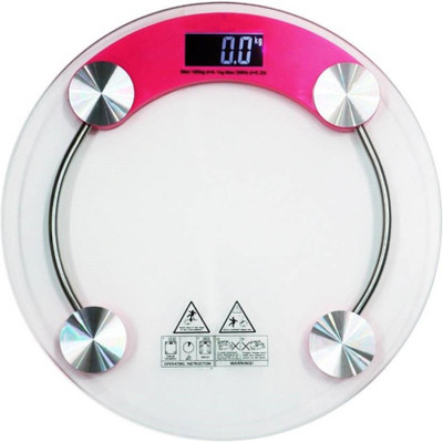 

Akline Virgo Digital LED Light Display Pink Weighing Scale(Pink)